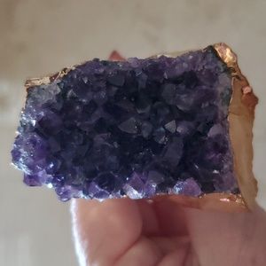 Genuine Amethyst Crystal Bottle Stopper nwot